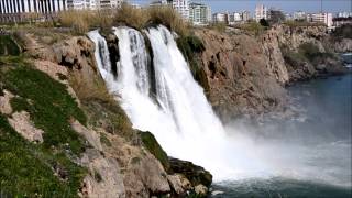 Водопад Дюден в Анталии (Duden Waterfall), Турция - YouTube