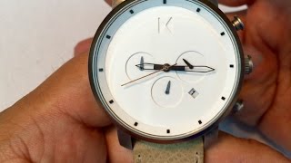 Is the chronograph functional and useful on the MVMT Chrono watch?