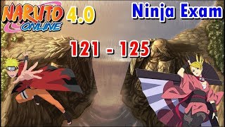 Naruto Online 4.0: Ninja Exam Lv 121 - 125 | Wind Main