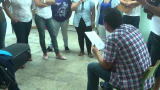 Faly presenta la Presentacion de "La Ola"