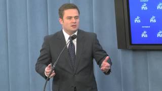 Konferencja Prasowa PiS:Mariusz Kamiński,Adam Hofman