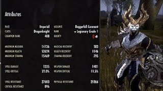 ESO - 50,000+ Health DK Tank Build "The Talon Tank"
