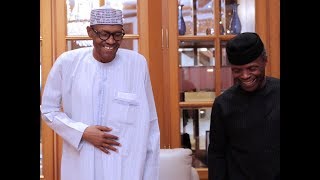 MUST WATCH: Buhari Showers Praises on Osinbajo