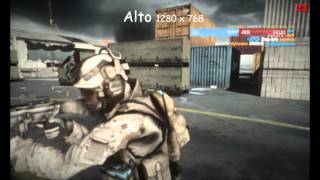 Battlefield 3 | FX 6300, GT 730 DDR3 2GB, 4 GB RAM (bajo - Medio, 1280x768)