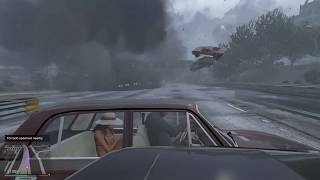 Gta 5:  Мега торнадо разрушает лос-cантос! Апокалипсис гта 5
