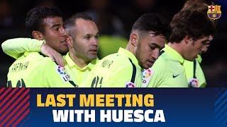 All of Barça's 12 goals against Huesca