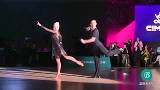 Cimen 2017 Superstar Showcase - Michael malitowski & Joanna leunis, Samba