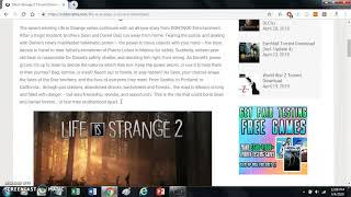 how to download life is strange 2 . no virus