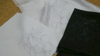 EMBROIDERY: HOW TO TRANSFER A PATTERN || ВЫШИВКА:КАК ПЕРЕНЕСТИ РИСУНОК