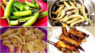 Challa Mirapakayalu - Majjiga Mirapakayalu - Oora Mirapakayalu చల్ల మిరపకాయలు