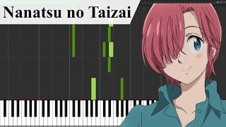 Nanatsu no Taizai  - One love(2 season 9 episode) OST Piano Tutorial