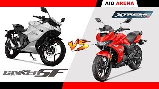 2019 Suzuki Gixxer SF 150 V/S Hero Xtreme 200S.