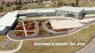 VOLANDO EN DRONE -  TUNJA, NUEVO TERMINAL DE TRANSPORTE - BOYACA  , COLOMBIA