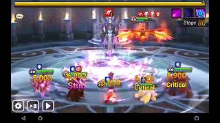 TOA 80 Hard Veromos Boss Stage  Summoners War August Reset