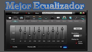 Hear Ecualizador de Sonido y Música | Efectos Especiales de Sonido Mejor Ecualizador para Pc