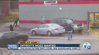 Detroit's Most Wanted: Surveillance video may lead to murder suspects