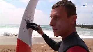 Anglet : à la découverte du waveski