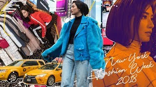 Behind the Scenes at New York Fashion Week  AW 2018 | Nicole Andersson