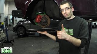 ВАЗ 2107 LADA tuning ep.10 / Установка рычагов и нереальный выворот
