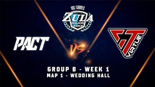 ACTINA PACT vs VIRTUE | Map 1 | Zula Europe ESL Major League | Group B - Week 1