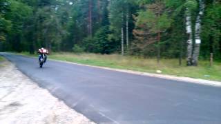 Учусь козлить на Yamaha TDM 850