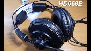 Superlux HD668B- отличные наушники,распаковка и обзор
