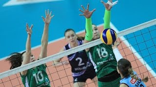Волейбол: "Заречье-Одинцово"  (Россия) - "Трабзон" (Турция) - лучшие моменты
