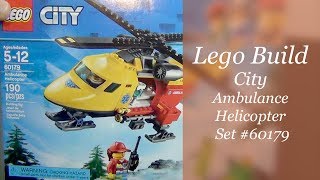 LEGO City Build - Ambulance Helicopter Set #60179