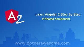Nested component in angular 2