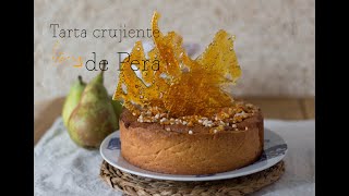 TARTA CRUJIENTE DE PERA -  @galletasdelmundo