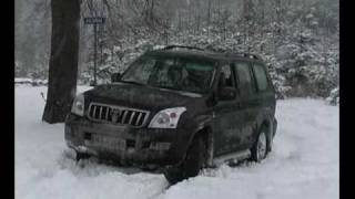 Toyota Land Cruiser Prado 120 snow Stock