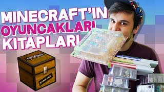MİNECRAFT'IN OYUNCAKLARI VE KİTAPLARI ! DEV ÇEKİLİŞ !!