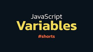 Learn JavaScript Variables Fast! #shorts