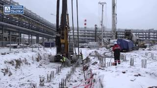 Буронабивные сваи с теряемым наконечником / Augercast piles with lost pile shoe