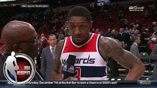 Bradley Beal on his career-high 51-points against Blazers | ESPN
