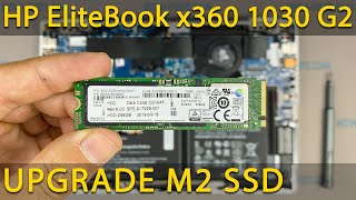HP EliteBook x360 1030 G2 How to install M2 SSD