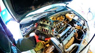 Пропала зарядка! Лачетти 1.6 Как снять генератор? Ремонт генератора своими руками