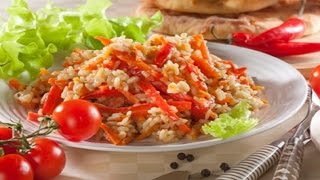 Как приготовить овощной плов, рецепт риса с овощами для вегетарианцев