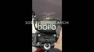 Sostituzione scarichi Aprilia Shiver 900