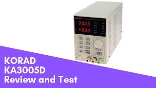 Korad KA3005D review and test \ Лабораторный блок питания, обзор и тест