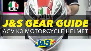 AGV K3 Motorcycle Helmet - J&S Accessories