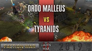 Dawn of War 2 - Faction Wars 2019 | Ordo Malleus vs Tyranids