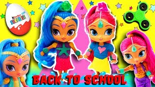 Shimmer and Shine Play-Doh Dress Up Party Fidget Spinner Game! Learn Colors & Toy Surprises!
