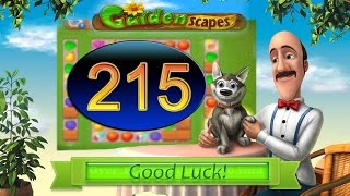 Gardenscapes 215 level Walkthrough