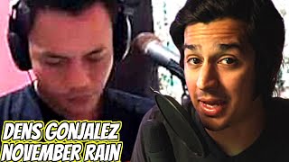 Guns N' Roses - November rain cover by Dens gonjalez | Reaction