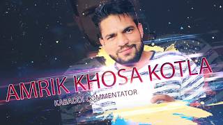Amrik Khosa Kotla 2018 Canada Kabaddi Season