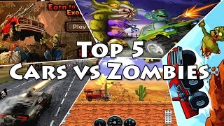 Зомби игры / Против зомби на машине / Car vs zombies