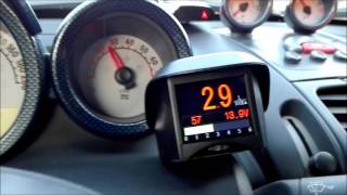 Autool X50 Smart OBD Tool // BAR Pression // on My Smart Roadster Bluewave 700cc