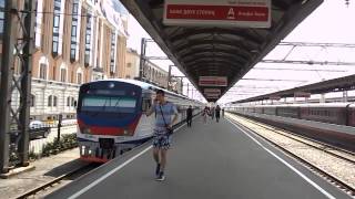 Отправление ЭД4МКУ-0153 с Московского вокзала