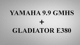 Yamaha 9.9 первый запуск